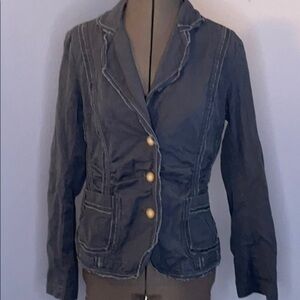Sundance jacket size 6 navy jacket biker core